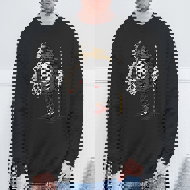 ビリヤードボール 8プールビリヤード スウェットシャツ 高齢者への贈り物