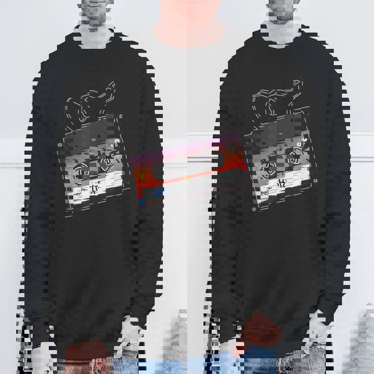 ビーチ ミックステープ ハワイアン アロハ パーム サンセット 80年代 スウェットシャツ 高齢者への贈り物