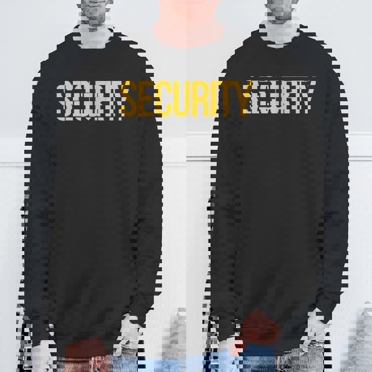 フロントセキュリティバックにセキュリティガード。 スウェットシャツ 高齢者への贈り物