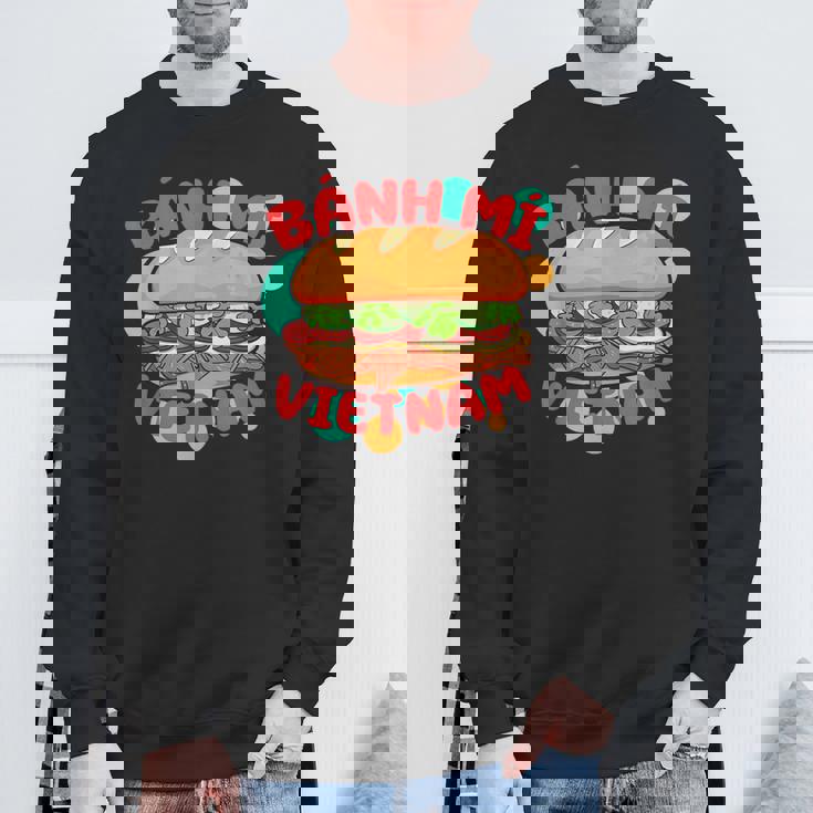 ベトナム自慢のベトナム料理 ベトナム料理 バインミー スウェットシャツ 高齢者への贈り物