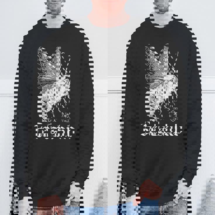 ベルゼブブ フライ 悪魔 ゴシック マジック 異教 ウィッカン 悪魔 Wt スウェットシャツ 高齢者への贈り物