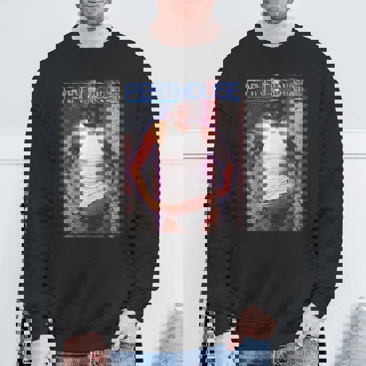 ペントハウスマガジン 1976年7月 ピンナップ ガール ヴィンテージ アメリカ国旗 スウェットシャツ 高齢者への贈り物