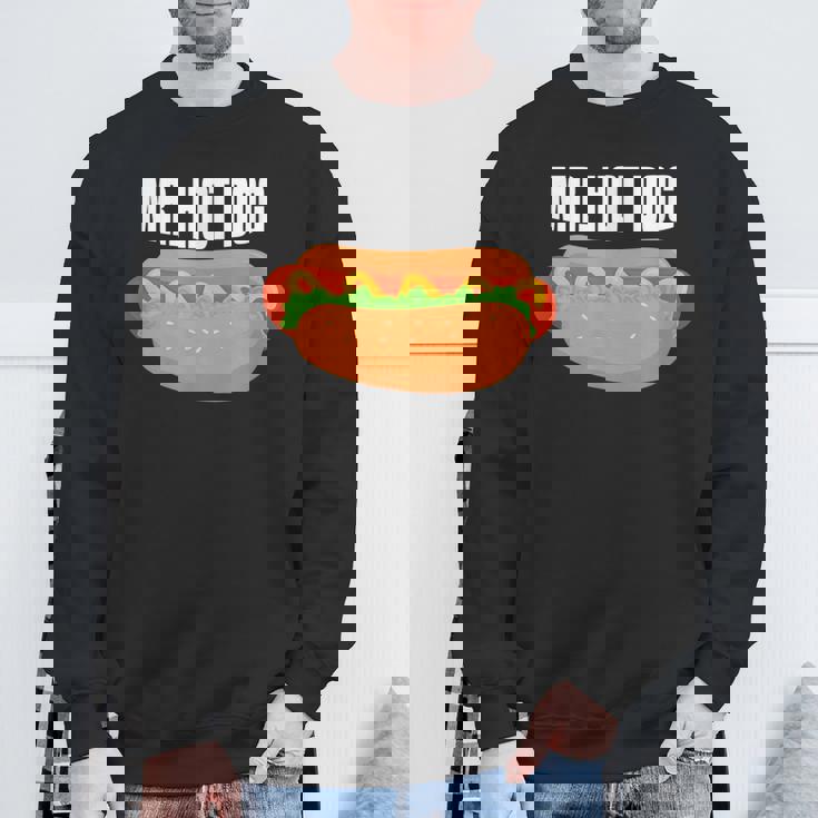 ホットドッグ ソーセージバン ミスターホットドッグ スウェットシャツ 高齢者への贈り物