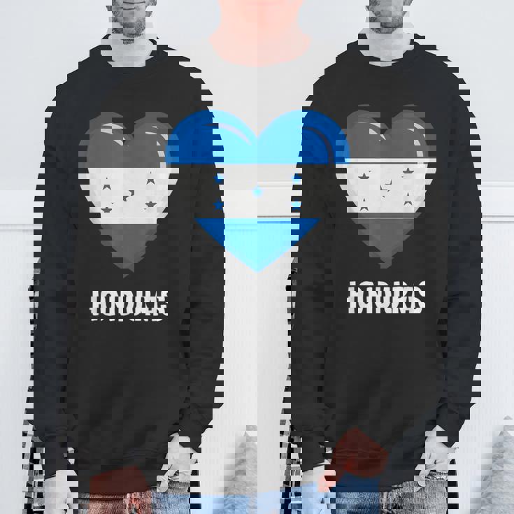 ホンジュラス国旗シャツ スウェットシャツ 高齢者への贈り物