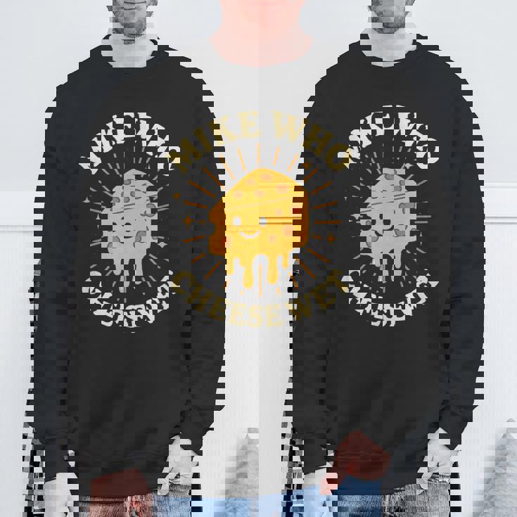 マイク・フー チーズ 濡れ 不適切 不潔な女 恥ずかしい スウェットシャツ 高齢者への贈り物