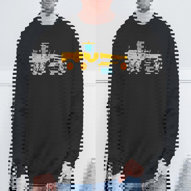 モーターグレーダー大好き、メンズ・ボーイズ・キッズ スウェットシャツ 高齢者への贈り物