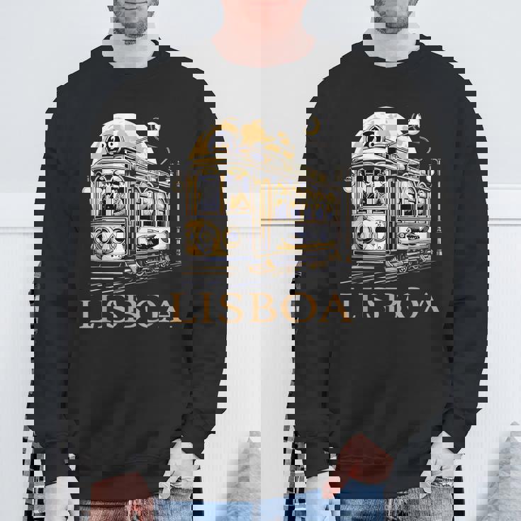 リスボン ヴィンテージ ポルトガル スウェットシャツ 高齢者への贈り物