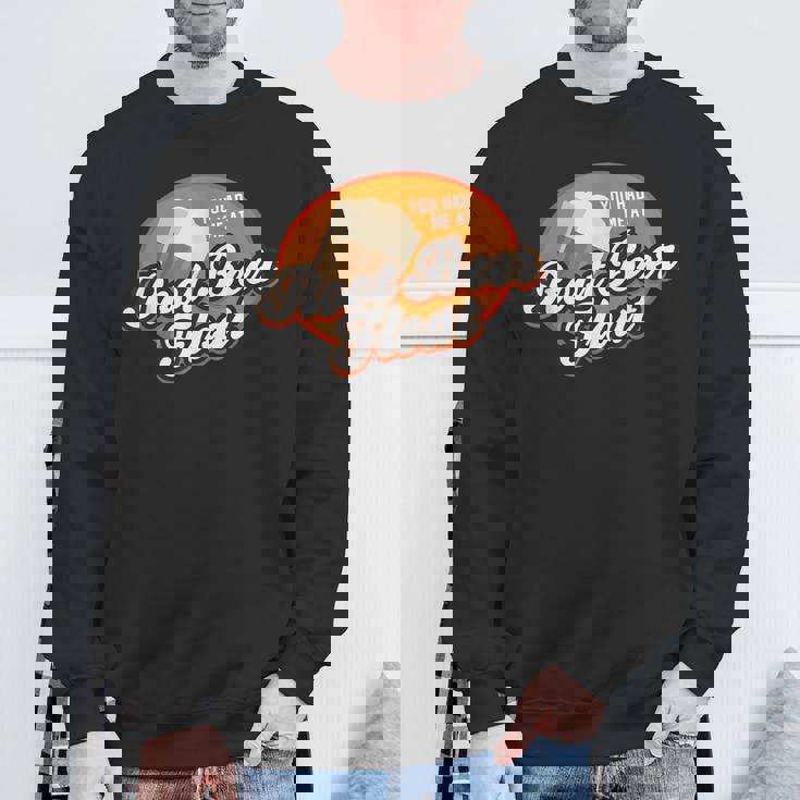 ルートビアフロートで私を持っていた スウェットシャツ 高齢者への贈り物