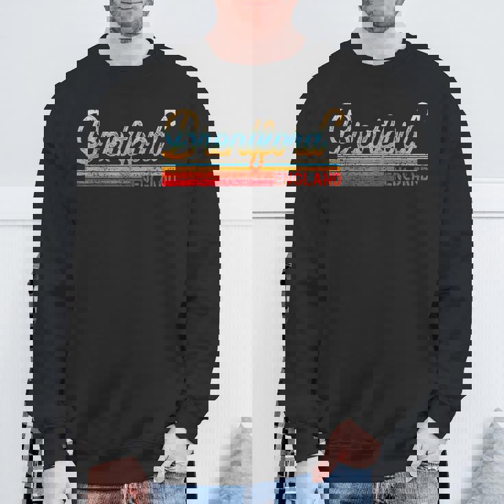 レトロ ヴィンテージ ブレントフォード ヴィンテージ 80年代スタイル ブレントフォード イングランド スウェットシャツ 高齢者への贈り物