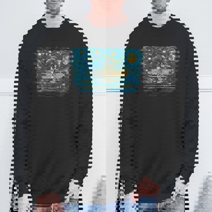 レトロヴィンテージスタイルアヌンナキ スウェットシャツ 高齢者への贈り物