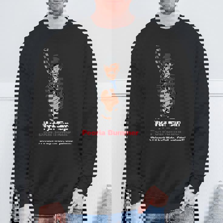 ワイアット・アープ ガンファイターの歴史 スウェットシャツ 高齢者への贈り物