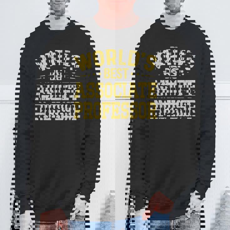 ワールドベスト准教授職位准教授 スウェットシャツ 高齢者への贈り物