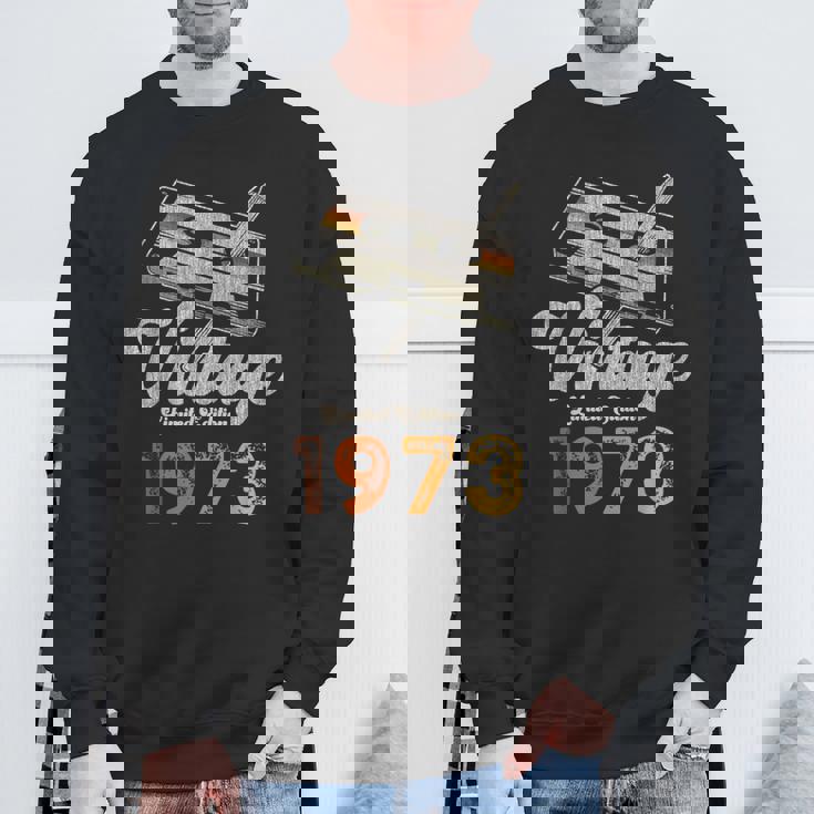 ヴィンテージ1973 カセット・ペンシル 53歳の誕生日 スウェットシャツ 高齢者への贈り物