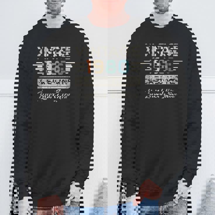 ヴィンテージ1980限定版 46歳の誕生日 スウェットシャツ 高齢者への贈り物