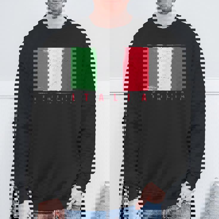 ヴィンテージイタリアンシャツ イタリア国旗 6月2日シャツ イタリア国旗 スウェットシャツ 高齢者への贈り物