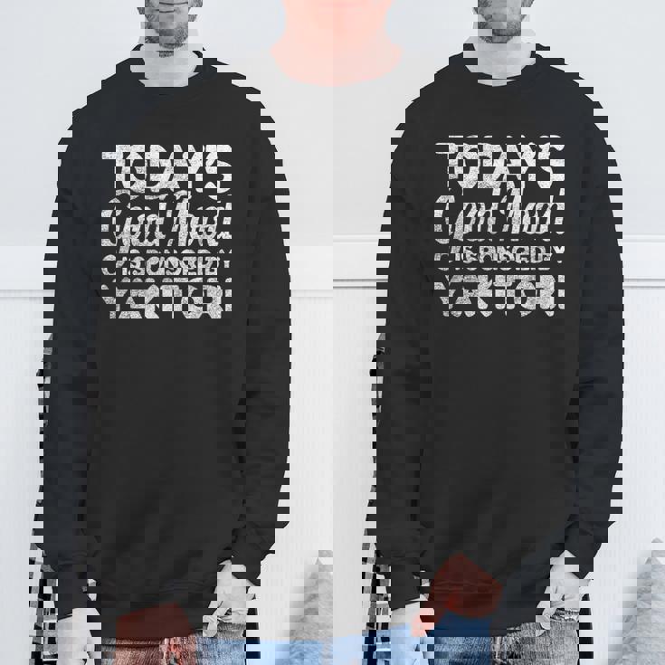 今日の気分は焼き鳥が主催 スウェットシャツ 高齢者への贈り物