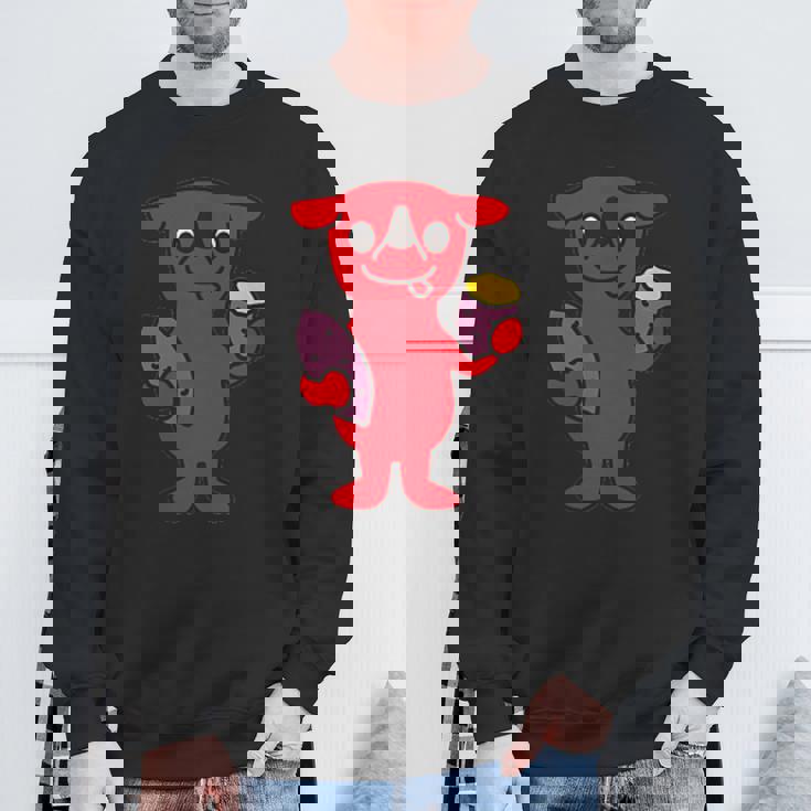 千葉県ご当地キャラとさつまいも スウェットシャツ 高齢者への贈り物