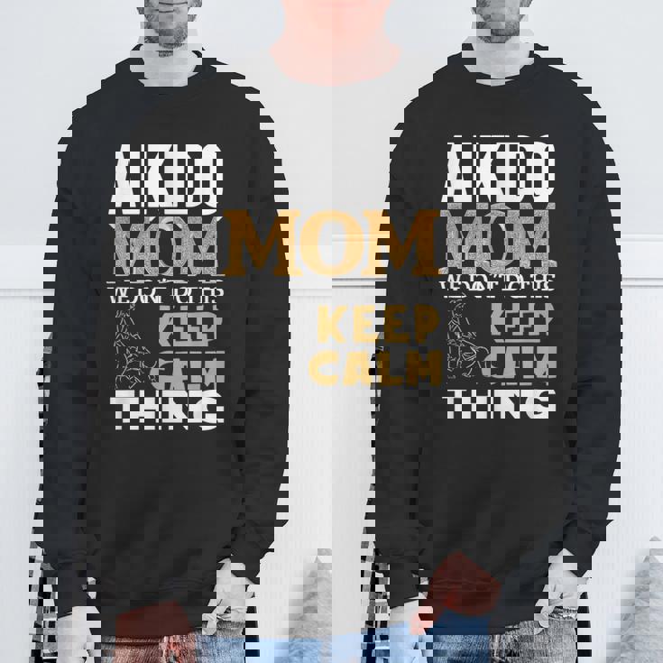 合気道 ママ 引用 面白い 合気道 スウェットシャツ 高齢者への贈り物