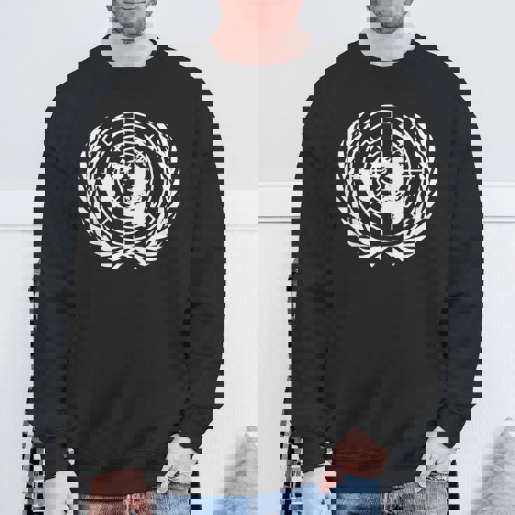 国連旗 スウェットシャツ 高齢者への贈り物