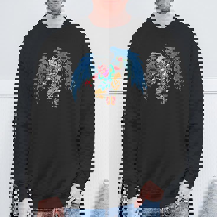 日本妖怪フィギュア天狗 スウェットシャツ 高齢者への贈り物