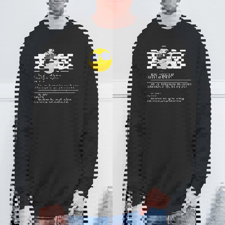 爆笑ポギ発言フィリピン国旗 スウェットシャツ 高齢者への贈り物