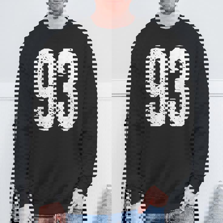 番号 93 スウェットシャツ 高齢者への贈り物