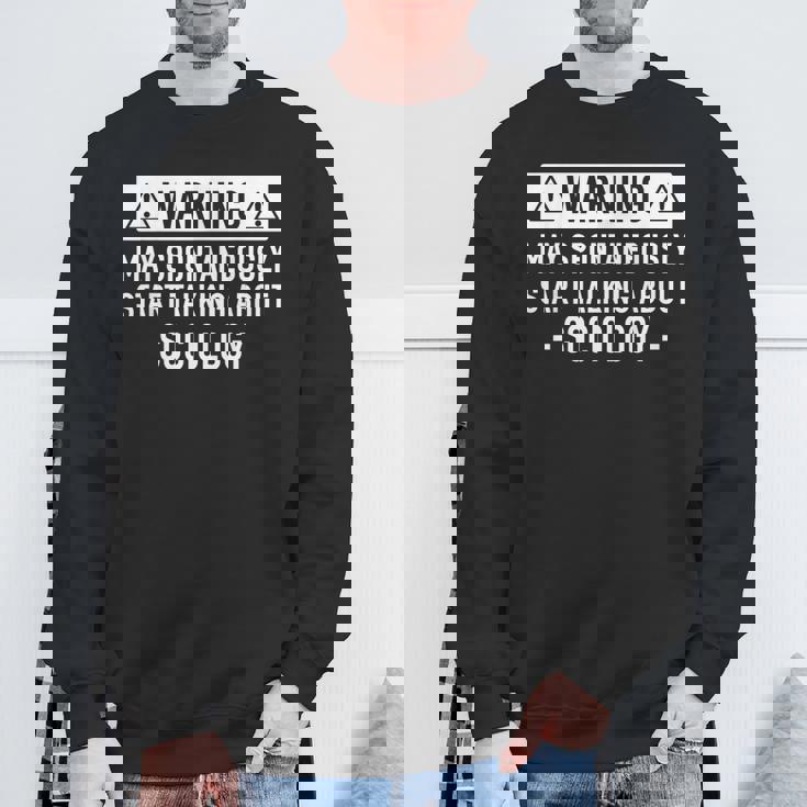 社会学を愛する人への面白いギフト。 スウェットシャツ 高齢者への贈り物