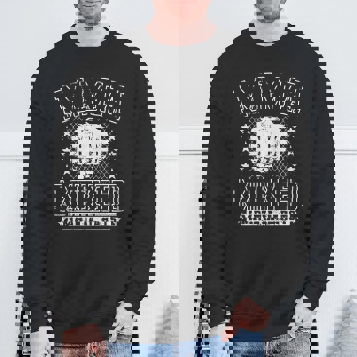 総合格闘技総合格闘技グローバルチャレンジ 長袖tシャツ スウェットシャツ 高齢者への贈り物