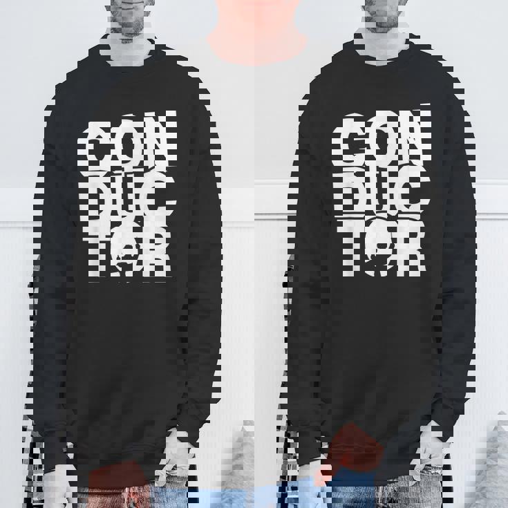 職業職業 指揮者 スウェットシャツ 高齢者への贈り物