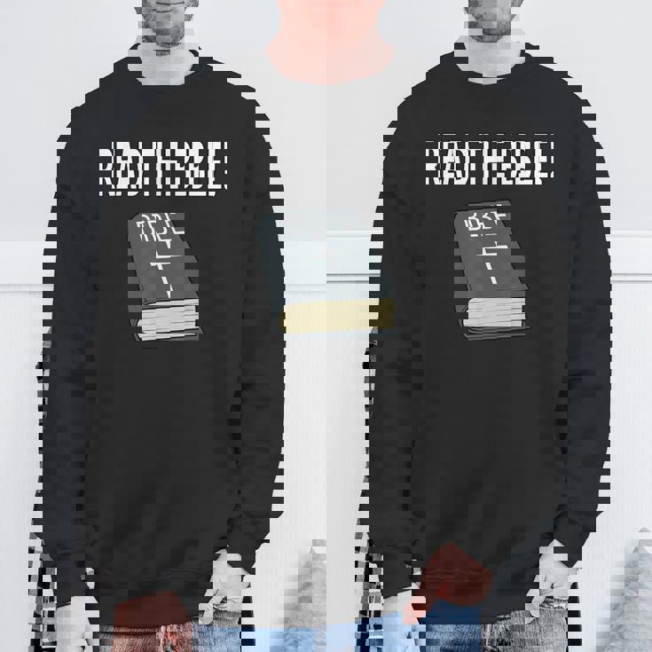 読む 聖書 信仰 キリスト教 イエス・キリスト スウェットシャツ 高齢者への贈り物