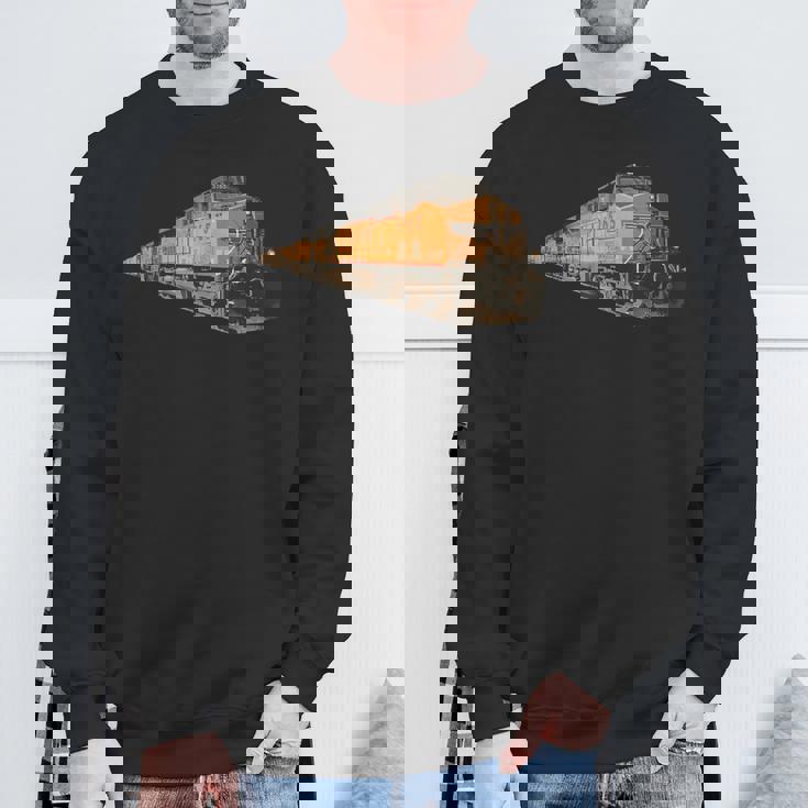 貨物列車 スウェットシャツ 高齢者への贈り物