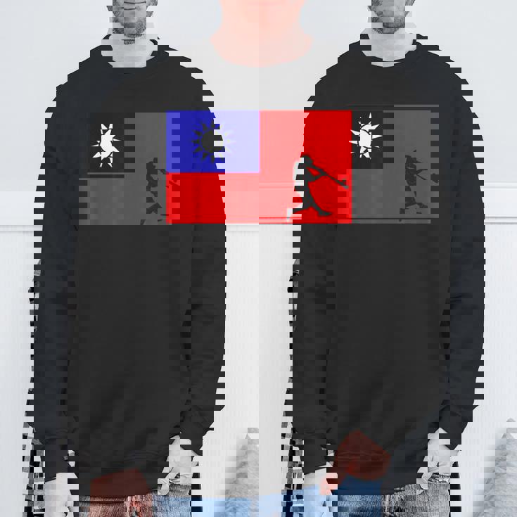 野球リーグ台湾国旗 アジア代表選手 スウェットシャツ 高齢者への贈り物