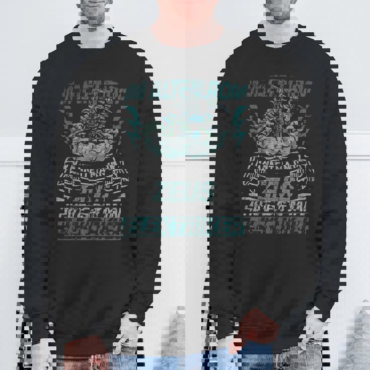 電気技師 ギフト ゼウス スウェットシャツ 高齢者への贈り物