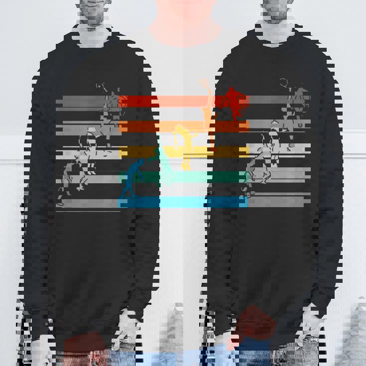 面白いtシャツ テニス おもしろ 服 ネタ メンズ テニス部 おもしろグッズ 大人 子供 ストライプ スウェットシャツ 高齢者への贈り物