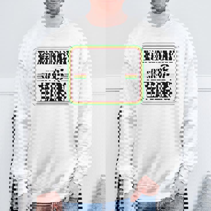 63歳の伝説、63歳の誕生日、ついに63歳 スウェットシャツ 高齢者への贈り物