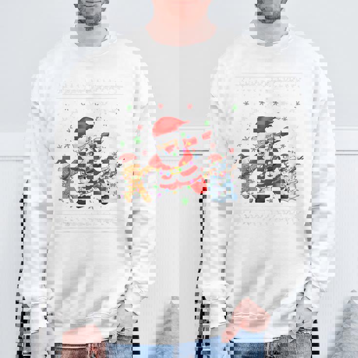 Dabbinganta Christmas おかしいdabサンタクロースクリスマス スウェットシャツ 高齢者への贈り物