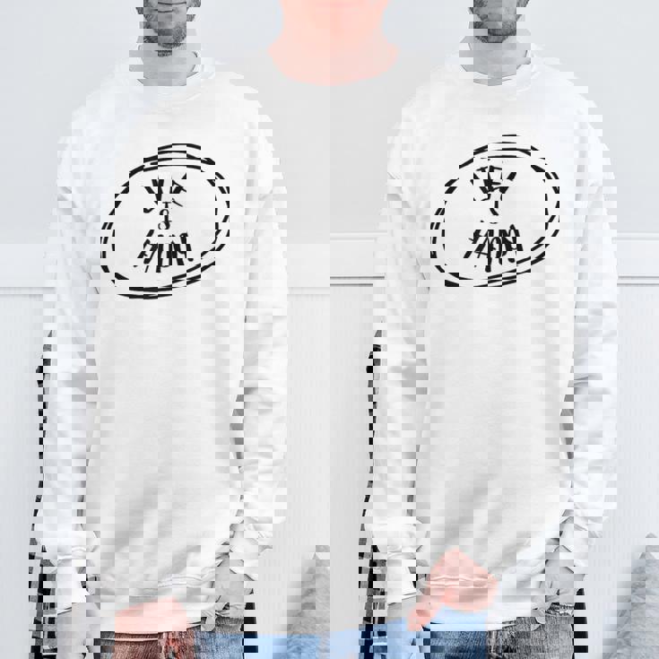 Life Is Happy スウェットシャツ 高齢者への贈り物