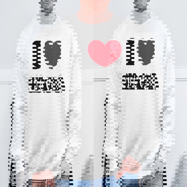 I Loveetagaya アイ・ラブ世田谷 スウェットシャツ 高齢者への贈り物