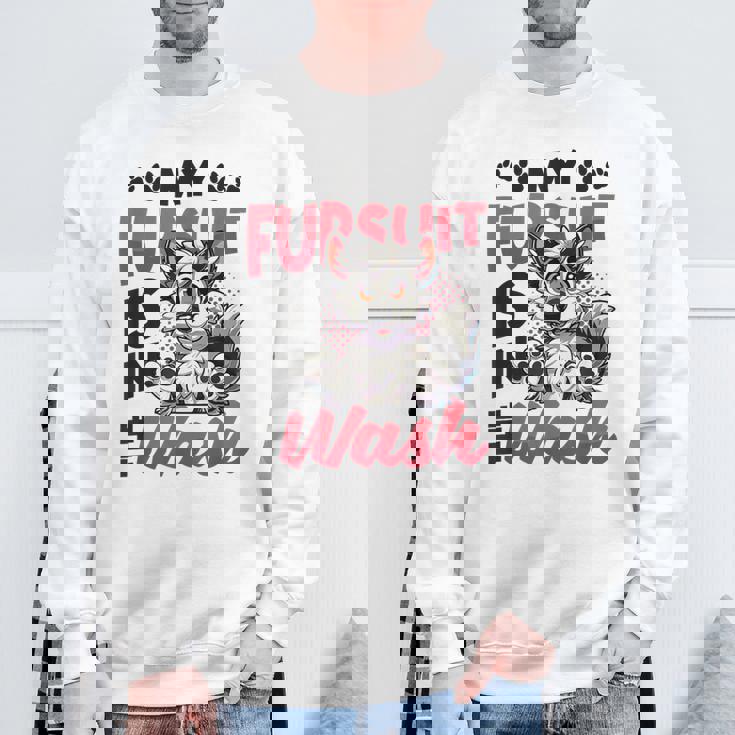 My Fursuit Is In The Wash Furry Fandom。 スウェットシャツ 高齢者への贈り物