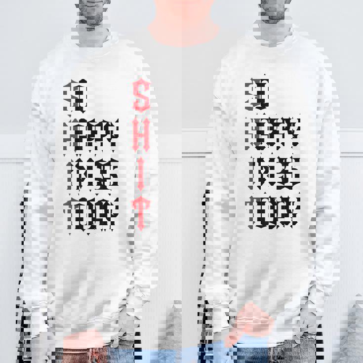 So Happy I'm 36 Today 36Th Birthday ジョーク 36歳の誕生日 スウェットシャツ 高齢者への贈り物