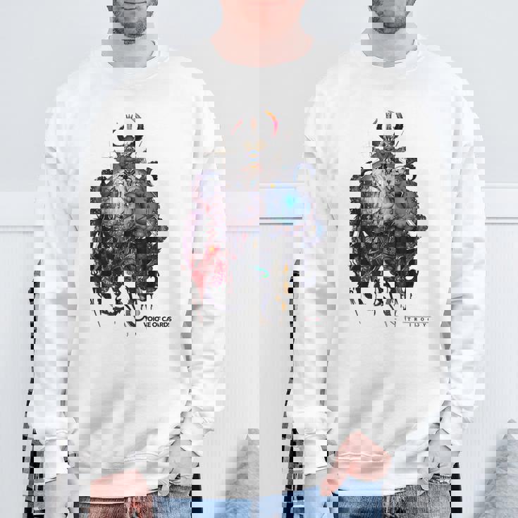 『Voice Of Cards できそこないの巫女』精霊ノ王 スウェットシャツ 高齢者への贈り物