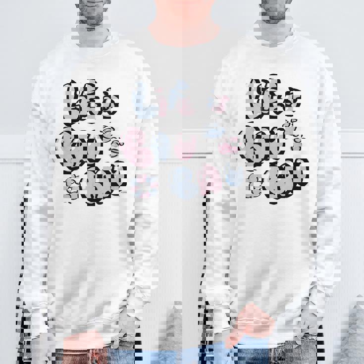 【フワモコ】Life Is Bau Bau スウェットシャツ 高齢者への贈り物