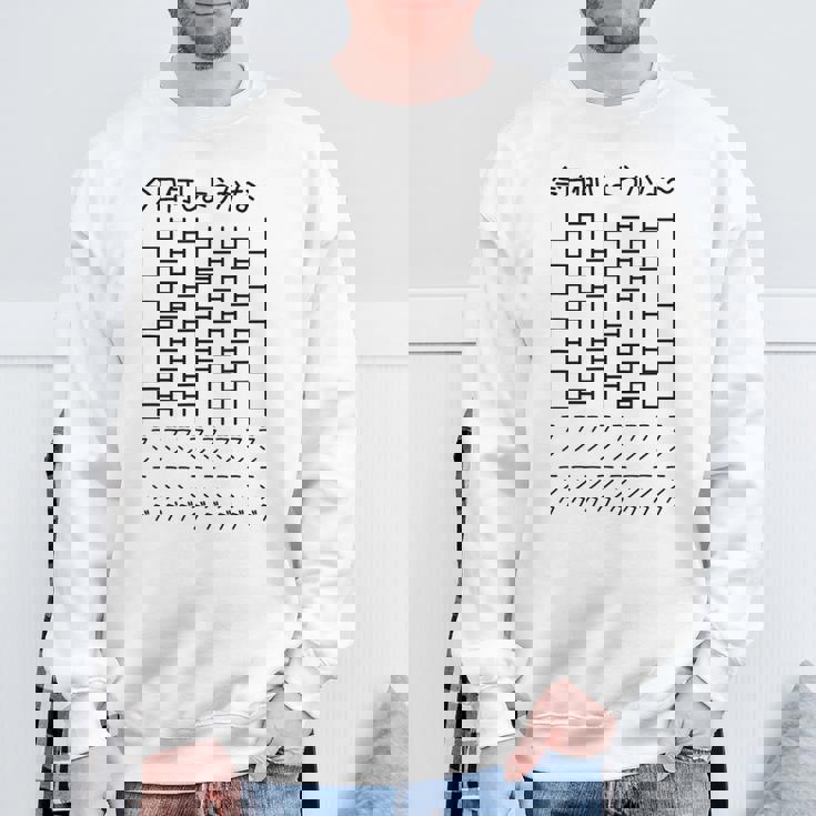 【今日何しようかな ランニング】あみだくじ マラソン 遊び心 おもしろ 面白い ユーモア ギャグ ネタ ウケ狙い 笑える スウェットシャツ 高齢者への贈り物