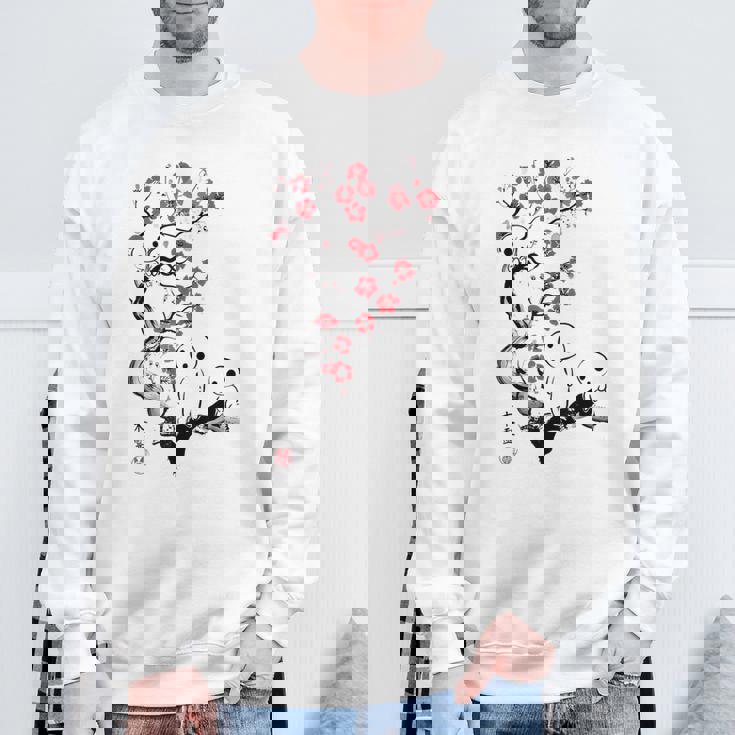 こだま 日本の幽霊 日本 童話 スウェットシャツ 高齢者への贈り物