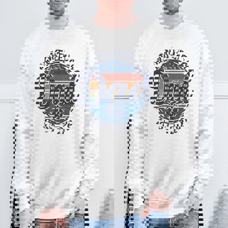 はじめてのお父さんがパパに昇進 2026 父の日男性 スウェットシャツ 高齢者への贈り物