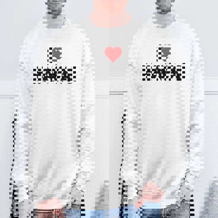 アイラブハワイ スウェットシャツ 高齢者への贈り物