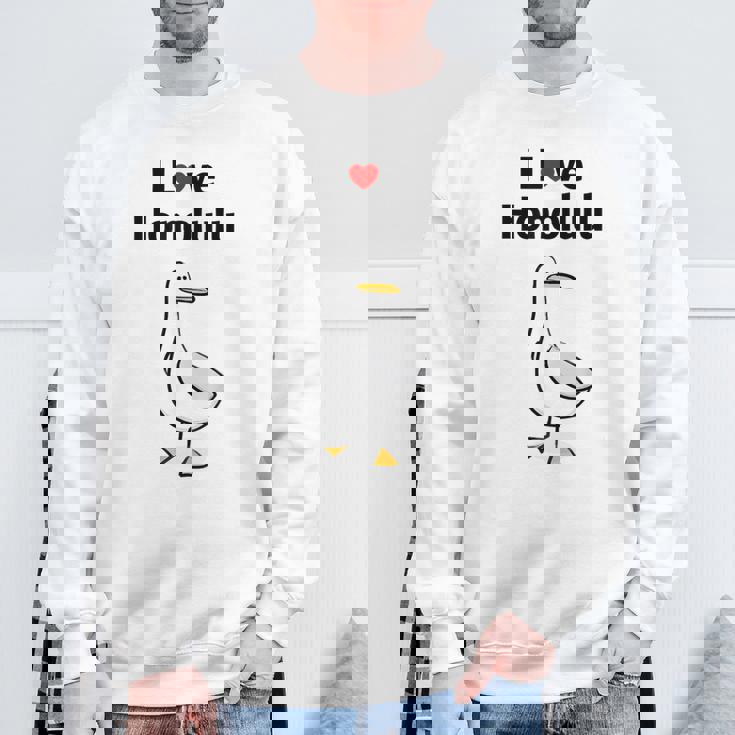 アイ・ラブ・ホノルル スウェットシャツ 高齢者への贈り物