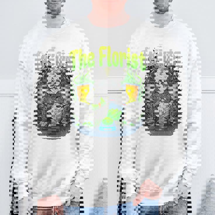 ウィードパンダ コスチューム 大麻好き 喫煙パンダ 「バックプリント」 スウェットシャツ 高齢者への贈り物