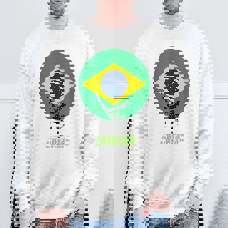 カポエイラ ブラジル国旗 スウェットシャツ 高齢者への贈り物