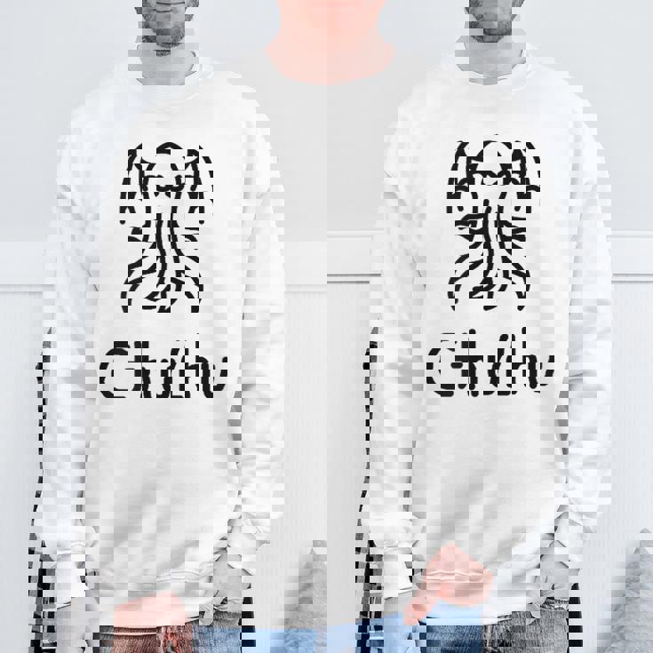 クトゥルフ 触手 モンスター コズミックホラー 面白い Ia Ia スウェットシャツ 高齢者への贈り物